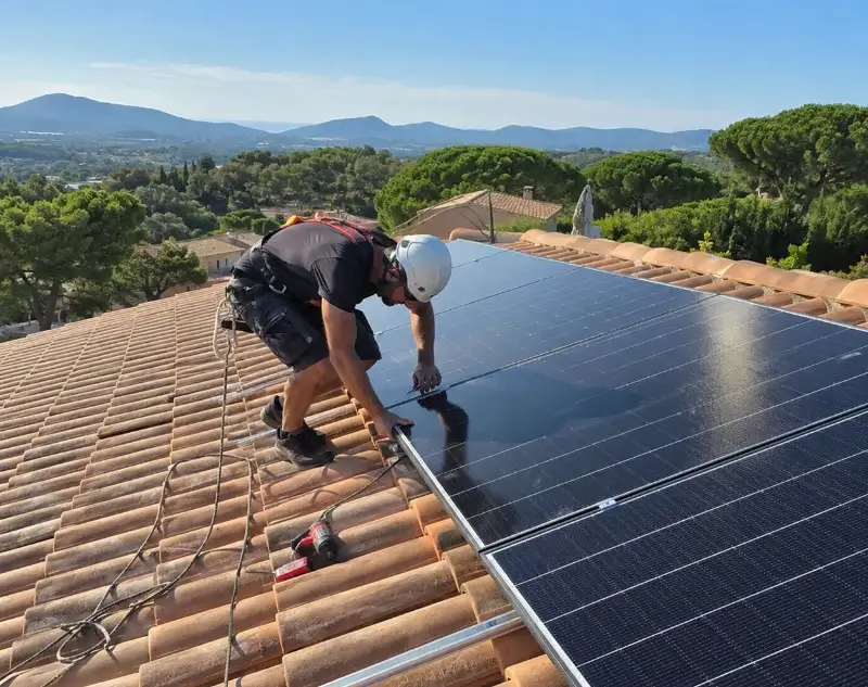 Installateur panneaux solaires Satolas-et-Bonce — pose photovoltaïque sur toiture